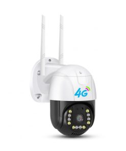 دوربین مداربسته تحت شبکه 2 مگاپیکسل با اتصال سیم‌کارت و Wi-Fi، قابلیت چرخش افقی و عمودی، دید در شب رنگی تا 35 متر، تشخیص حرکت و مکالمه دوطرفه