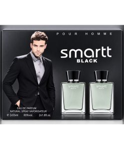 ادوپرفیوم Smart Black دوتایی | ست عطر مردانه 200 میلی لیتر