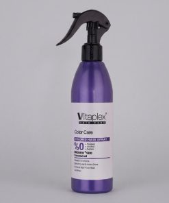 اسپری حالت دهنده مو با قدرت حفظ حالت مو 2 ویتاپلکس مدل CC03 مناسب مو رنگ شده حجم 300 میلی لیتر