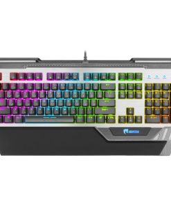 کیبورد گیمینگ گرین مدل GK803-RGB، مکانیکال سوییچ آبی، Full-Size، نورپردازی RGB