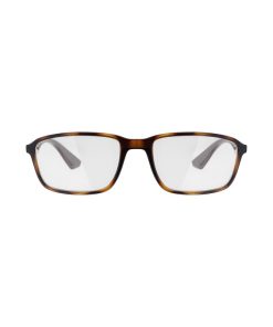 فریم عینک طبی مستطیلی مردانه ری بن مدل 0RX7084-5577-54 مناسب برای صورت مثلث، گرد، قلب و بیضی