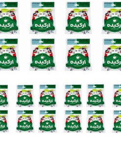 فیلتر چای ارکیده مدل کیسه ای 20 بسته 60 عددی به همراه قاشق چای